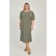 Female dress, size 54, green color