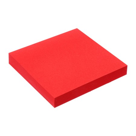 Block with a sticky edge 76*76mm 100l intense coral-1