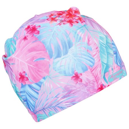 Hat of swimming adult onlytop "Tropics", fabric, girth 54-60 cm-9