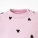 Costume: sweatshirt and pants crumb I am "hearts", height 86-92 cm, pink
