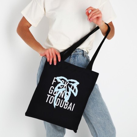 Bag Schoper "Dubai" 35x0.5x40 cm, Department without lightning, without lining, Black-8