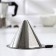 Coffee funnel, 14 × 11.5 × 8 cm, stainless steel