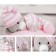 Knitting set. Amigurumi: Soft toy "Sleeping Bear Walt", 26 cm