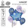 Bouquet of balls "Little Star", latex, foil, set: 7 pcs.,
