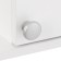Bathroom mirror, white, 50 x 18 x 83 cm