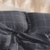 Bed linen Ethel Duet Cage: Graphite, 143x215 cm-2pcs, 215x240 cm, 50x70+3 cm-2 pcs, Maco-Satin, 114g/m2