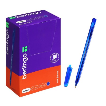 Ballic handle 0.7 mm, City Style, blue ink-10