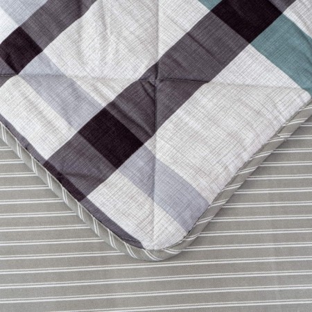 A set with a blanket euro "Massimo", size 230x250 cm, 200x220 cm, 50x70 cm - 2 pcs-2