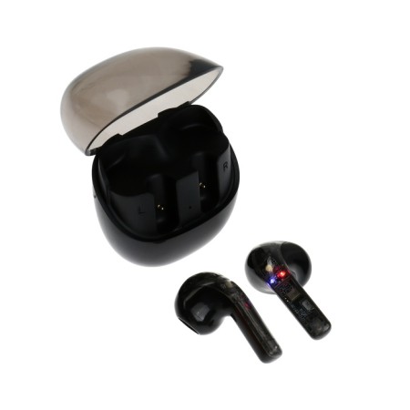 Wireless headphones R20, TWS, inserts, BT 5.3, 30/200 mAh, noise reduction, black-1