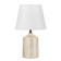 Berte table lamp E27 40W white-gold 20x20x32 cm