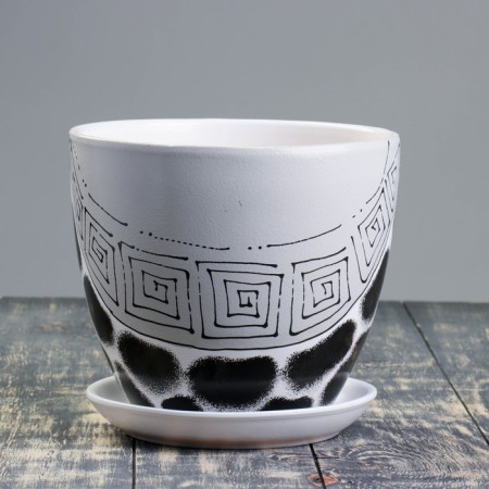 Flower pot with stands Leopard 5l-1