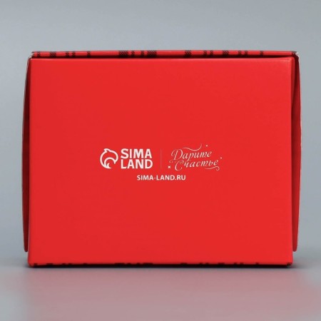 Folding box "branches", 10 x 8 x 3.5 cm, new year-5