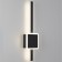 Sconces Citilux "Steg" CL203401, 12.5x46.5 cm, 1x13W, LED, Black Color Black