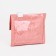 Youth bag with a zipper, pink color
