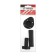 Support adjustable tundra, h = 120-150 mm, black, 1 pc.