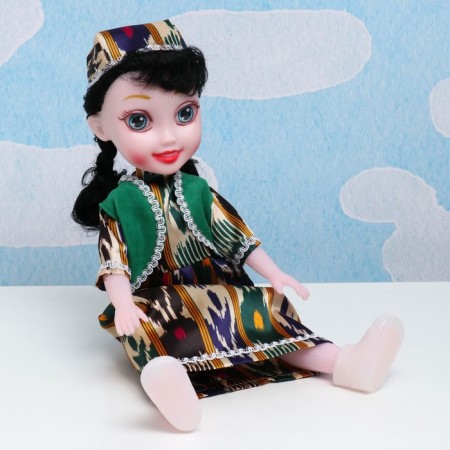 Doll at the National Uzbek outfit 43cm, mix-2