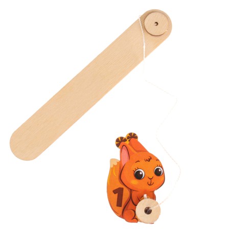 Magnetic fishing for children "animals"-3