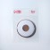 Mirror folding "pattern", d = 9 cm, white/pink gold color
