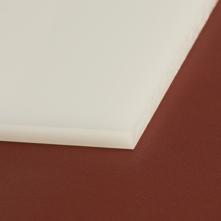 Board-plate for punks and work with skin, 24 × 19 × 0.5 cm, white color-2