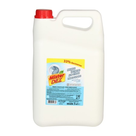 Liquid for washing Mister Dez Universal, 5 liters