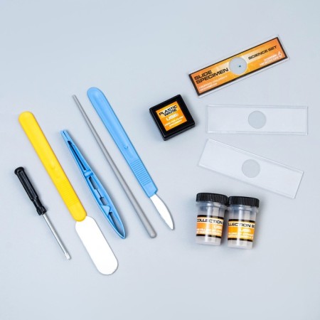 Microscope "Young scientist" multiplicity to x1200, white, backlight-1