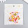 Decor for creativity Plastic "Five -colored" set of 70 pcs mix 0.7x0.7 cm