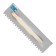 Glade "Remocolor" 27-0-108, stainless steel, wood, tooth 8x8 mm, 480x125 mm
