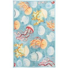 Rosetta Dzhtal rug, size 50 × 80 cm, jellyfish