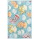 Rosetta Dzhtal rug, size 50 × 80 cm, jellyfish