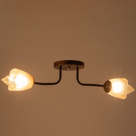Chandelier 1341003/2BR E27 15W brown Bayerlux-2