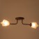Chandelier 1341003/2BR E27 15W brown Bayerlux
