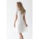 Dress with sleeves made of lace, size 44