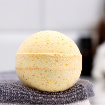 A bomb for a bath with a shimmer "Dobroparov", 110 gr, banana-2
