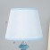 Table lamp "turquoise" 1x40W E27 220V Blue 21x21x39 cm Risalux