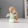 Souvenir Ceramics "Baby Angel with a Soft Bear" 5.5x5x8.5 cm