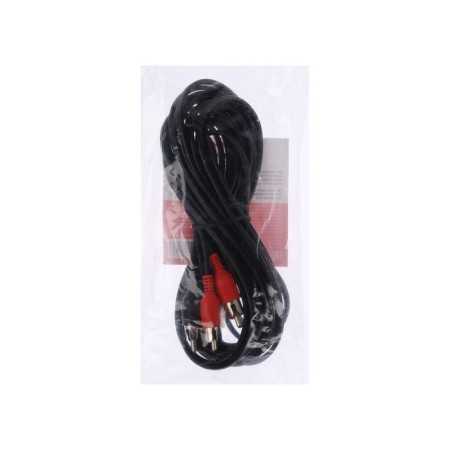 Audio/video cable Rexant, 2xrca (M) -2xrca (M), 5 m, black-1