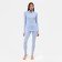Women's thermal underwear (longshit, leggings) minku Blue color, river 44