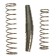 A set of spare springs to the secateurs, universal