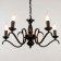 Chandelier 2715/5 E14 40W Black 51x51x26-56 cm Bayerlux