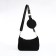 Bag Women's Baget with a zipper, black color