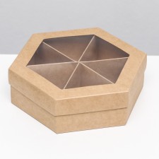 Box for dried fruits Menzhitsa 18.5 x 18.5 x 5.5 cm