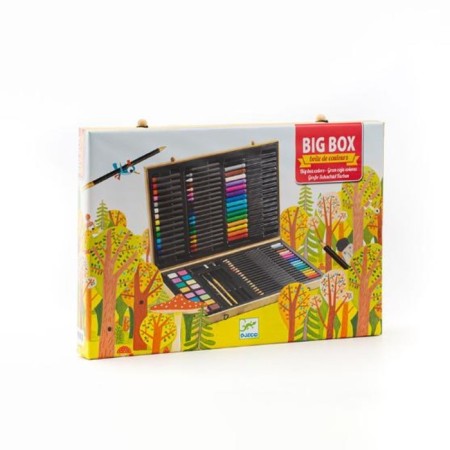 Large artistic set DJeco: pencils, felt -tip pens, paints-1