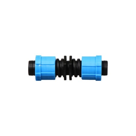 Club-connector for drip tape, 16 mm, plastic, Greengo