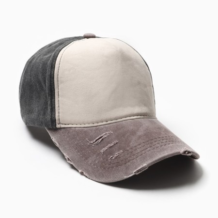 Male cap minaku, black color, size 56-58-3