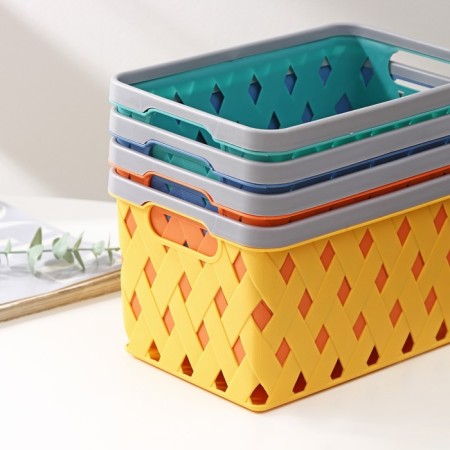 The storage basket "Loft", 21 × 14.5 × 12 cm, color mix-4