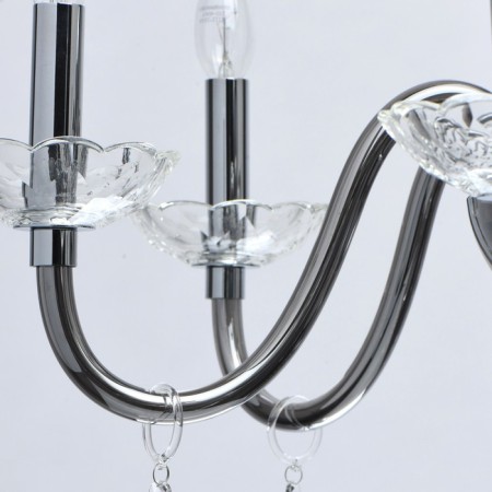 Ella chandelier, size 72x216x72 cm, 360W 6xe14 IP 20-9