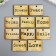 Set of tags "inscriptions" 4x3 cm (10 pcs)