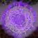 Garland “thread” 20 m, IP20, white thread, 200 LED, purple glow, 8 modes, 220 V