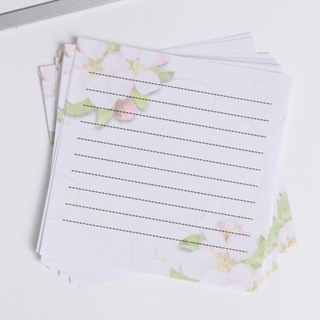 Paper for records in the box “Dear Teacher”, 200 sheets, 8.5 x 8.8 cm-2