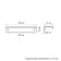 Handle Cappio RT001wh, l = 600, m/o 480, white color